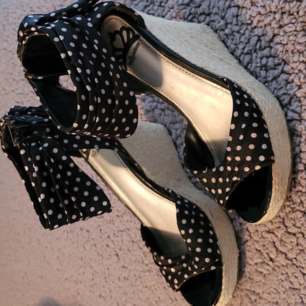 Fergalicious wedge heels